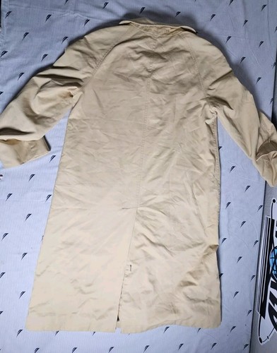 Vintage Burberry’s Tan Lightweight Trench Coat Jacket Size 38 - 第 2/7 張圖片