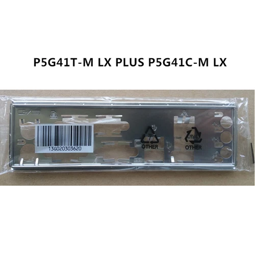 IO I/O SHIELD back plate BLENDE BRACKET for ASUS  P5G41T-M LX PLUS P5G41C-M LX