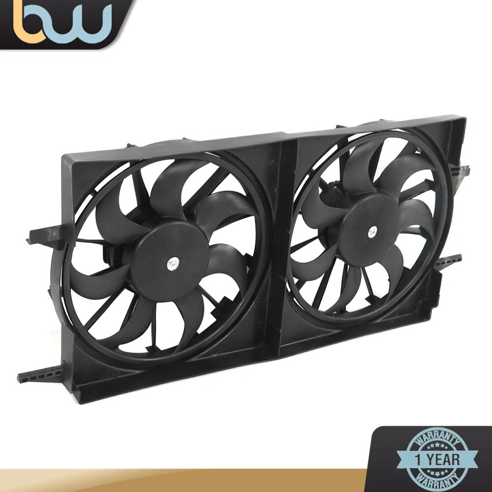 Conjunto de ventilador de refrigeración del radiador para Chevrolet Malibu 1997-2002 620-618 Foto 3 de 4