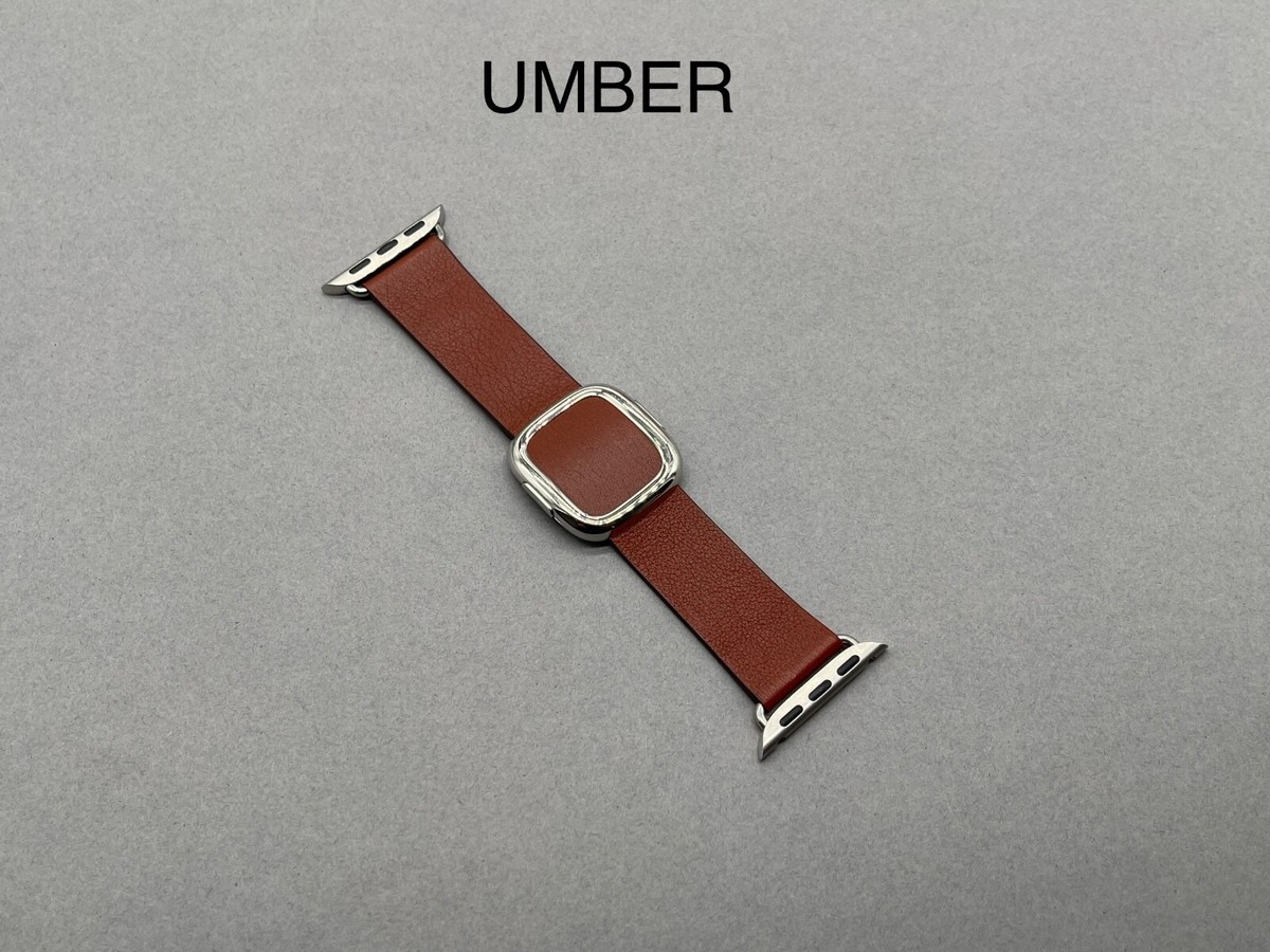Genuine Apple Watch Modern Buckle Leather Strap 42mm 41mm  display picture 2