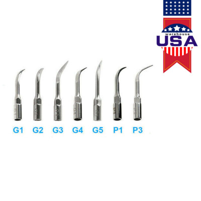 1-100pcs Dental Ultrasonic Scaler Scaling Endo Perio Tips Fit for EMS Woodpecker