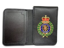 Ambulance Service Leather Warrant Card Holder