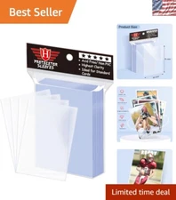 Protective 100 Clear Card Sleeves - Ideal for Collecting & Displaying Cards
