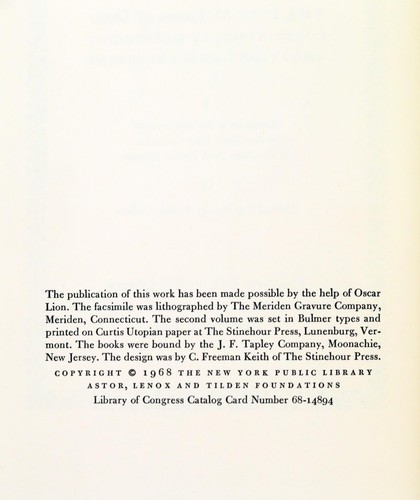 1968 Walt Whitman's Blue Book Facsimile and Textual Analysis by Arthur Golden - 第 8/10 張圖片
