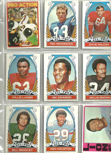 John Gilliam #290 1972 Topps card