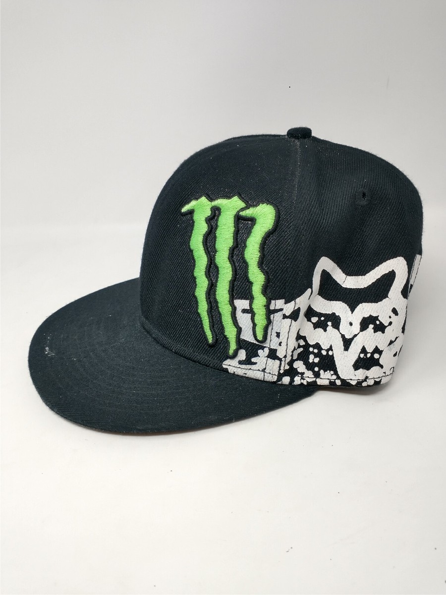 Monster Energy Fox Racing 4 Ricky Carmichael Hat Cap Adult 7 1/2