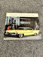 1957 Lincoln Original Deluxe Sales Brochure-rare Version - Premiere And Capri