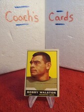 1961 Topps NFL Bobby Walston #98 Philadelphia Eagles 