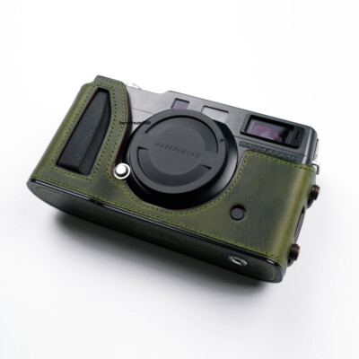 Housse En Cuir Faite Main Pour Hasselblad XPAN / XPAN II & Fuji TX-1 / TX-2 – Étui De Protection Avec Insert