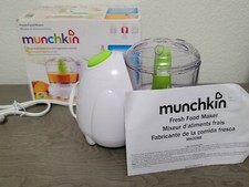 Munchkin Baby Food Processor MK0088 Healthy Organic Homemade Foods WITH BOX