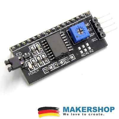 LCD Display i2C Interface Modul LCD 2004 1602 Raspberry Arduino LCD2004 LCD1602