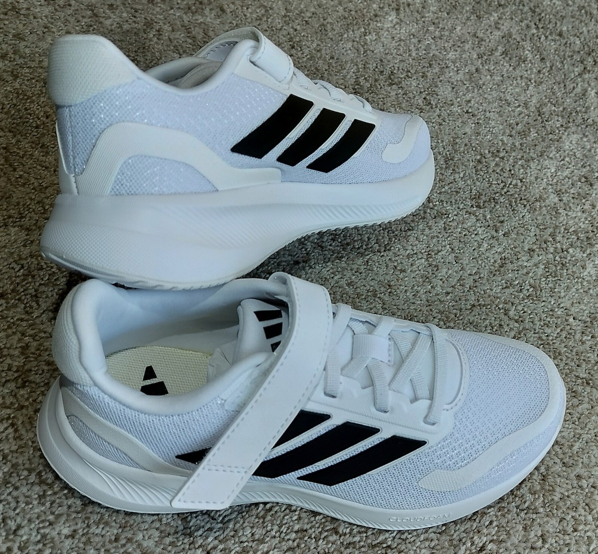 Adidas Kids Boy Girl Size 13K/1 Runfalcon No Tie Running Gym