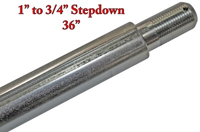 36'' Deluxe Flexpruf Step-Down Axle 1'' to 3/4'' Flex Proof Go Kart Off Road Cart