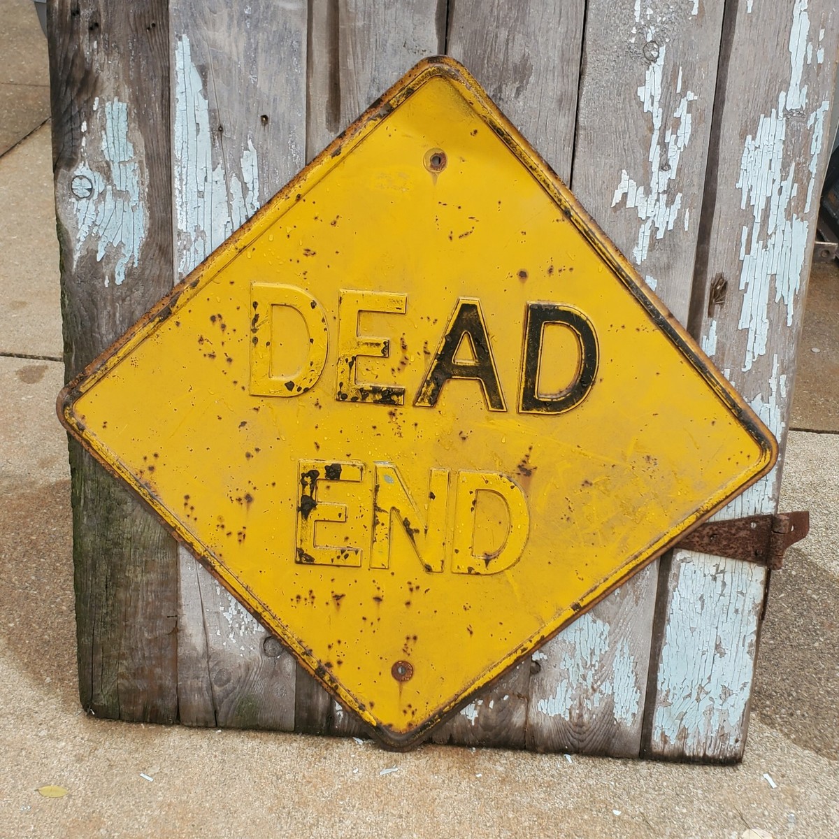 USAストリート看板　END USAストリート看板 DEAD END - メルカリ