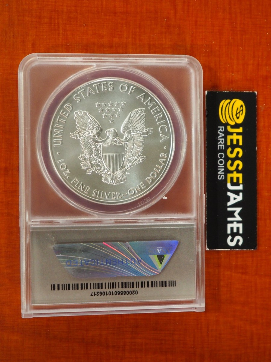 コレクション 2021 American Eagle Silver Coin MS 70 2021 SILVER EAGLE ANACS MS-70 Struck In 2020 First Day Issue | eBay