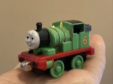 Thomas  Friends Take n Play Along Train Tank Engine Diecast Metal Percy 2002