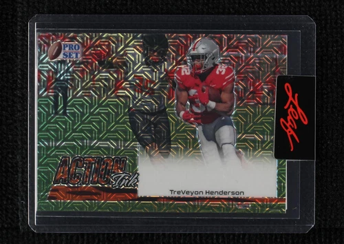 2022 Leaf Pro Set Metal Treveyon Henderson #AI-TH1