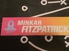 Minkah Fitzpatrick 2021 NFL pro bowl locker nameplate special edition # 2 of 5 — photo 2
