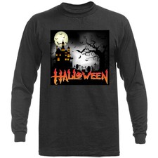 Halloween Costume Spooky Witches Pumpkin Ghost Long Sleeve T-Shirt