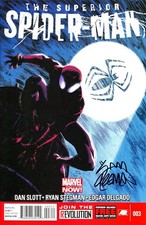 THE SUPERIOR SPIDER-MAN #3 SIGNED BY ARTIST RYAN STEGMAN