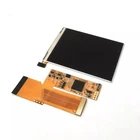 GBA 10 Levels Brightness V2 IPS Backlight LCD Mod & Shell With Clear Red Buttons