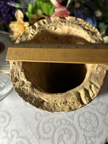 Faux Stone Vase Beautiful Design 3D Large Can Be Used Anyway See Pics For Ideas - Picture 11 of 18