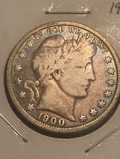 1900 P BARBER HALF DOLLAR BETTER DATE