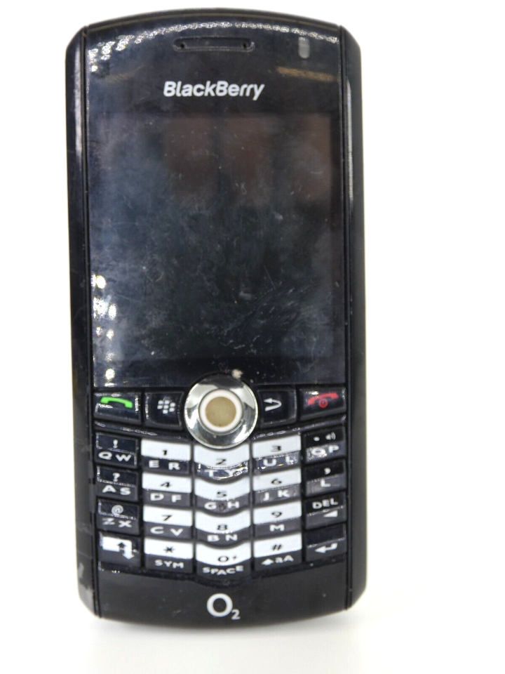 BlackBerry Pearl 8100 Mobile Phone O2 Vintage Needs Battery Untested