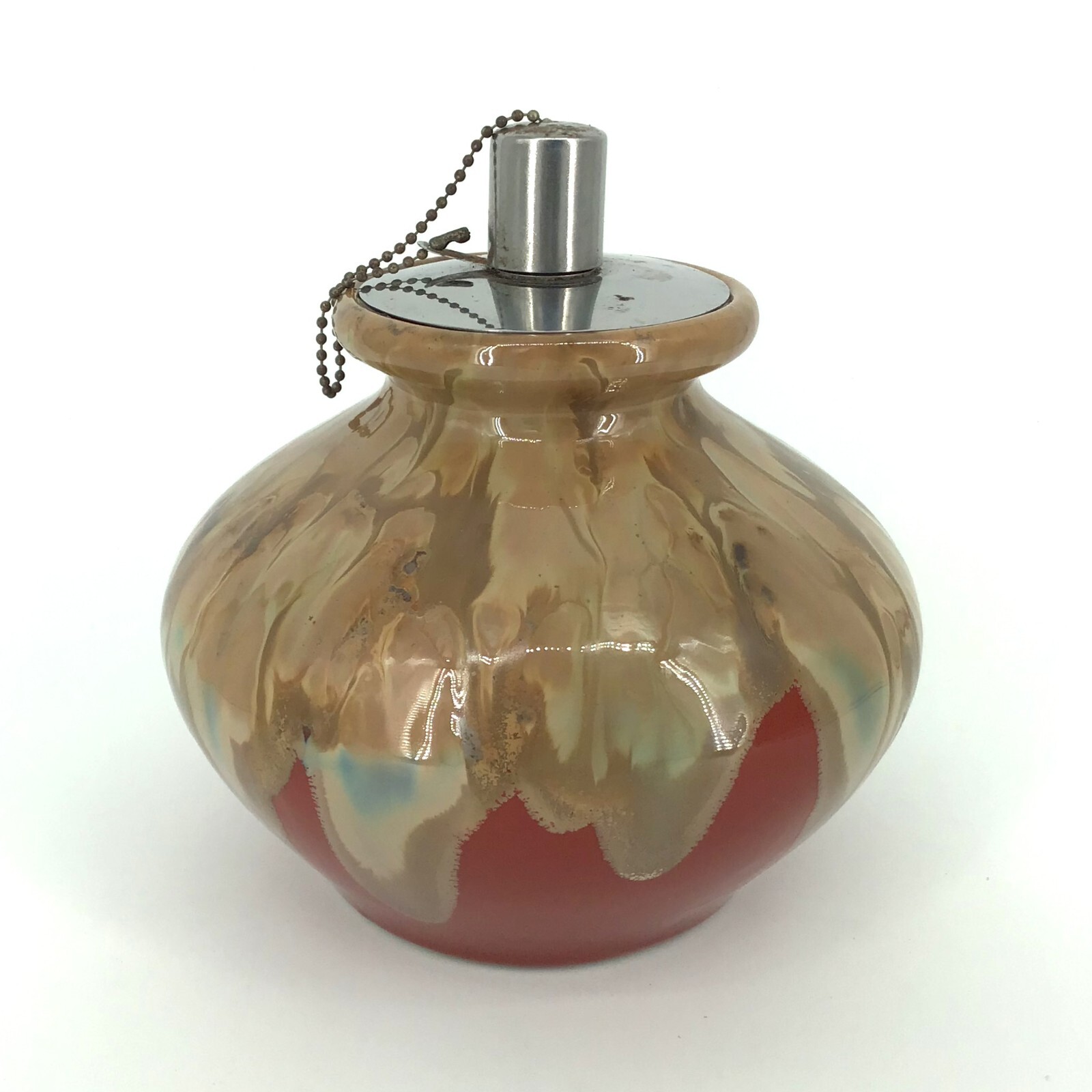 Lamp Table Porch Deck Torch Light 7" H And 7" D
