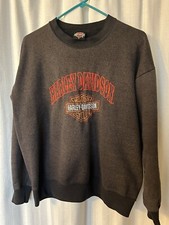 Sweater: harley davidson vintage Biker Motorcycle 90  s Made in usa large