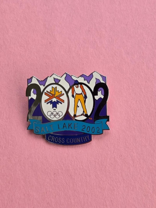 2002 Olympic - Salt Lake City  - CROSS COUNTRY Pin  Limited Edition 1395/5000