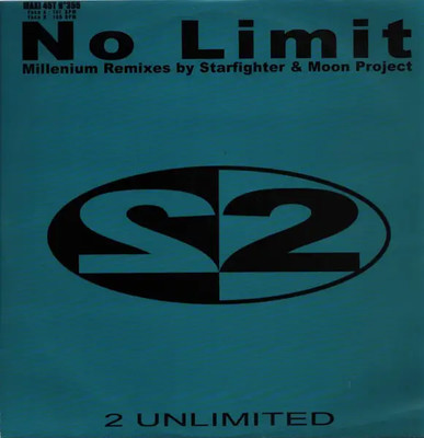 2 Unlimited No Limit (Millennium Remixes) Vinyl Single 12inch NEAR MINT