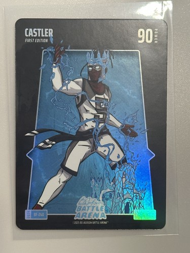 2026 Bo Jackson Battle Arena Castler Battlefoils Ice #BF-240 Stephon Castle