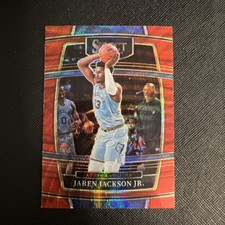 2021-22 Panini Select - Concourse Jaren Jackson Jr. #57 Red Wave Prizm
