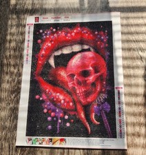 Diamond Art Club Finished deadly sweet art piece