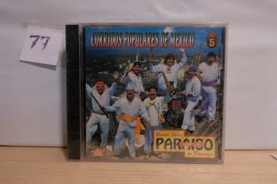 Banda Show Paraiso TropicalCD CORRIDOS POPULARES VOL 5CD NUEVO Y SELLADO A77