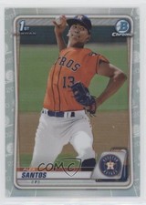 2020 Bowman Draft Chrome Refractor Alex Santos #BD-139 0c6
