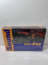 Creative Sound Blaster PCI 512 SB4790 4 Channel MIDI Line In/Out - New Sealed