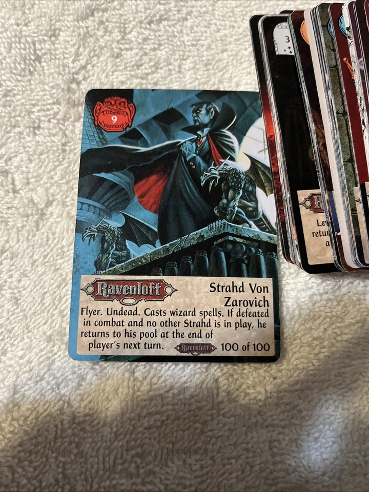 Spellfire CCG Ravenloft Set 1994 Complete 1-100 - Image 3 of 3