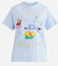 Disney's Winnie the Pooh oversized cotton t-shirt Tigger Eeyore Piglet Sz XXS, S
