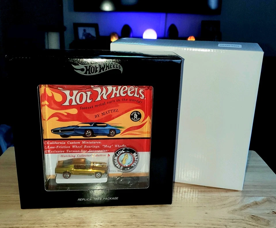 Hot Wheels Redline Original 16 RLC Limited Edition Custom Mustang Low #0447/3000 - Image 3 of 4