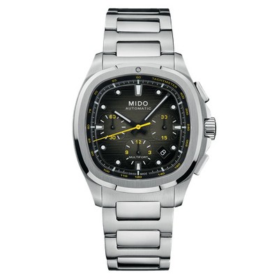 Mido Multifort TV Chronograph 42mm Grey Dial Men's Watch M0495271108100