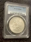 1881-S Morgan Silver Dollar PCGS MS65