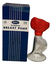 Vintage BF Goodrich Miller 2.5 oz. Breast Pump & Original Box