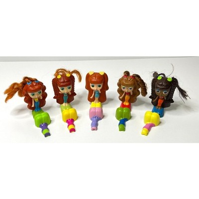Lot of 5 Mattel Diva Starz McDonalds Happy Meal Toy Dolls and Clothes 2001 VTG