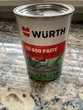 Wurth CU800 Copper Anti-Seize Paste - 2.2 lb. Tub - 8938002 - NEW  DAMAGED CAN