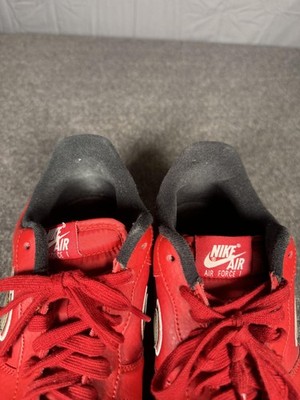 Nike Air Force 1 Low Shoes Mens Size 12 Red Chicago Bulls NBA Pack Leather Nike Air Force 1 Low Shoes Mens Size 10.5 Red Chicago Bulls  main image 4