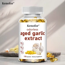 Aged Garlic Extract Original Formula HEART Health 500mg 30-120Capsules