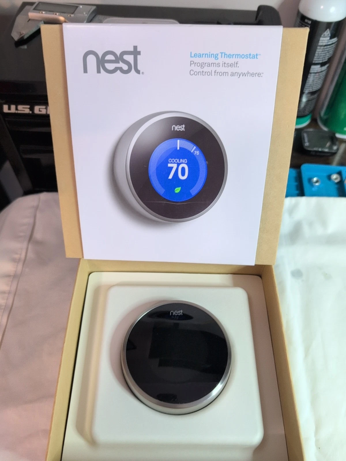 Google Nest 2nd Generation WiFi Smart Learning Thermostat