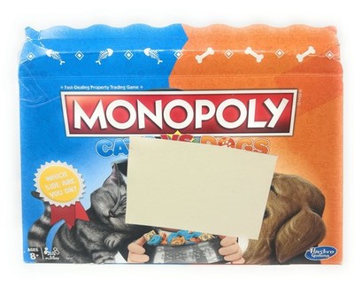 Monopoly Cats Vs. Dogs Board-NEW/OTHER